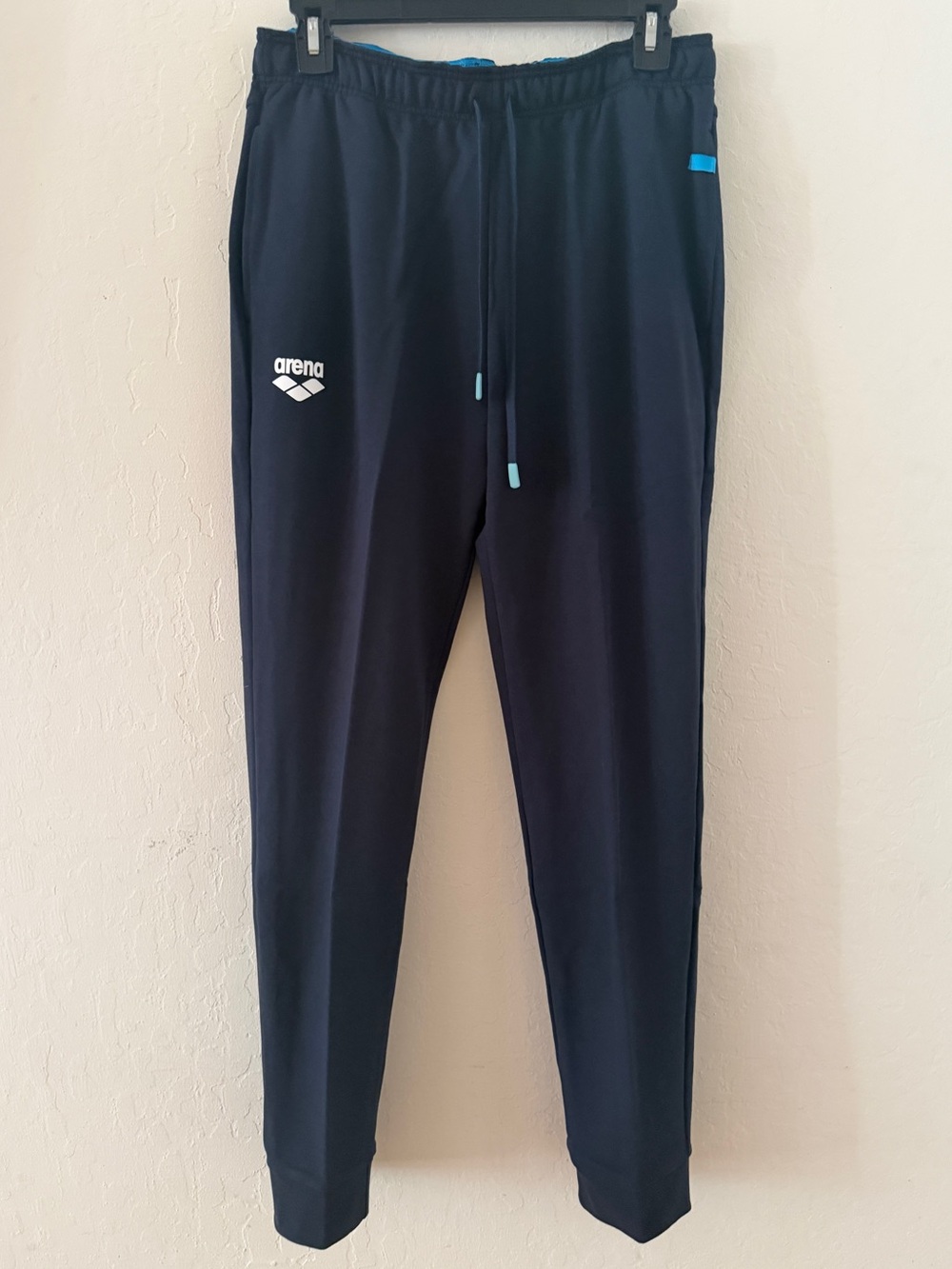 Arena Team Pant Solid Navy Unisex Joggers Size S NWT